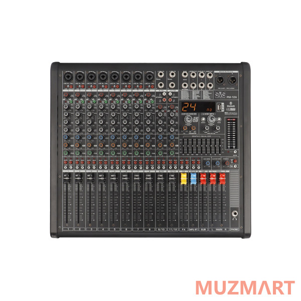 SVS Audiotechnik PM-12A Активный аналоговый микшерный пульт