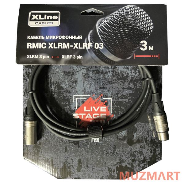 XLine Cables RMIC XLRM-XLRF 03 Кабель микрофонный