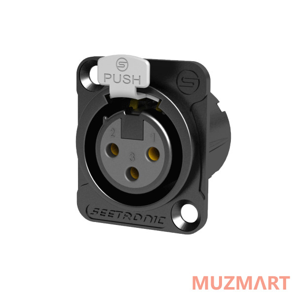 Seetronic MK3F2C-BG Панельный разъем XLR