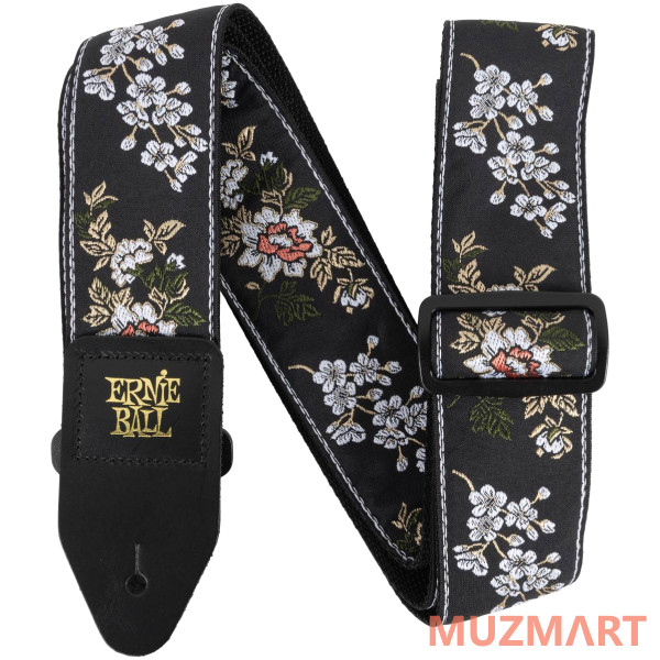 Ernie Ball 5362 Jacquard White Blossom Ремень для гитары