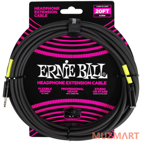 Ernie Ball 6425 Удлинитель для наушников 6 м