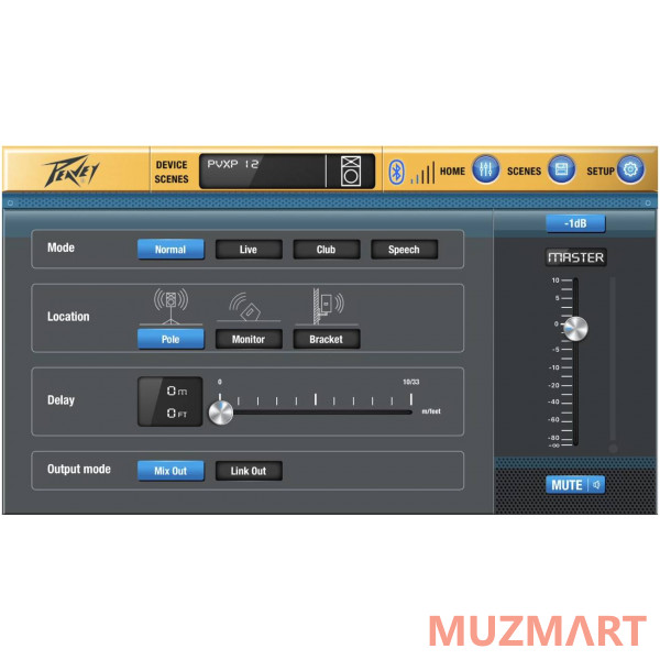 Peavey PVXp 12 Bluetooth, 980W Активная акустическая система с Bluetooth