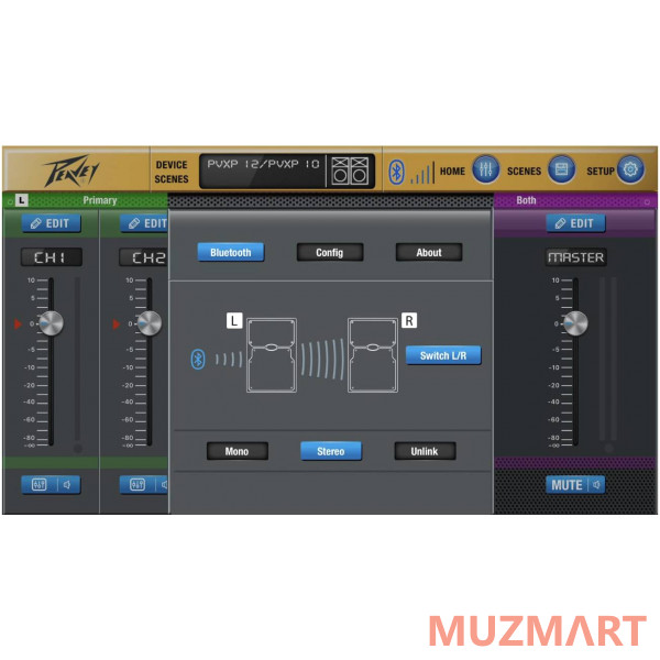 Peavey PVXp 12 Bluetooth, 980W Активная акустическая система с Bluetooth