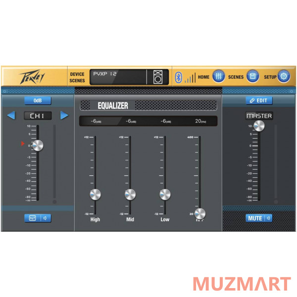 Peavey PVXp 12 Bluetooth, 980W Активная акустическая система с Bluetooth