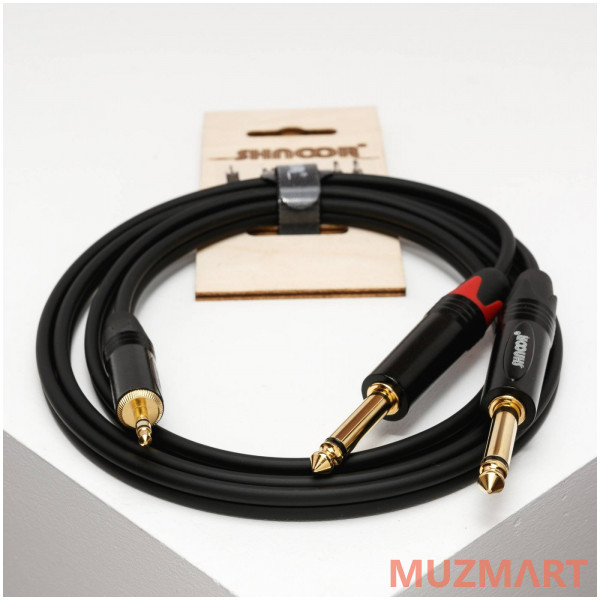 SHNOOR Y14 MJ2JM-2m Студийный инсертный Y-кабель, 2 метра