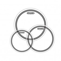 Evans ETP-EC2SCLR-F EC2 Clear Fusion Набор пластиков для том барабана 10"/12"/14"