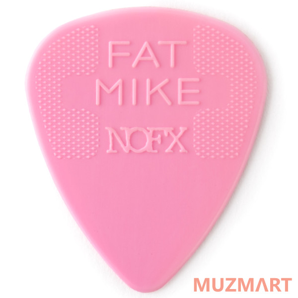 Dunlop 44R.60FM FAT MIKE NYLON STANDARD Медиаторы 24шт, толщина 0,60мм