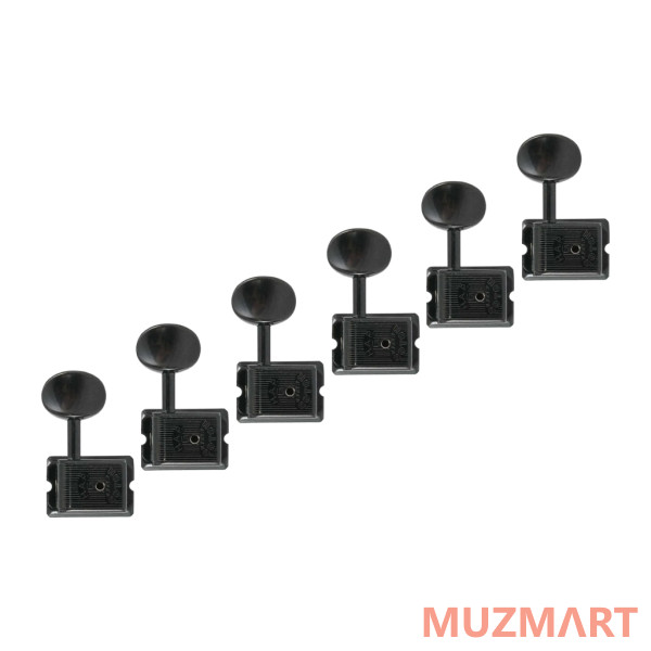 Gotoh SD91-HAPM-05M-B-L6 Колки для гитары 6л, локовые, черные