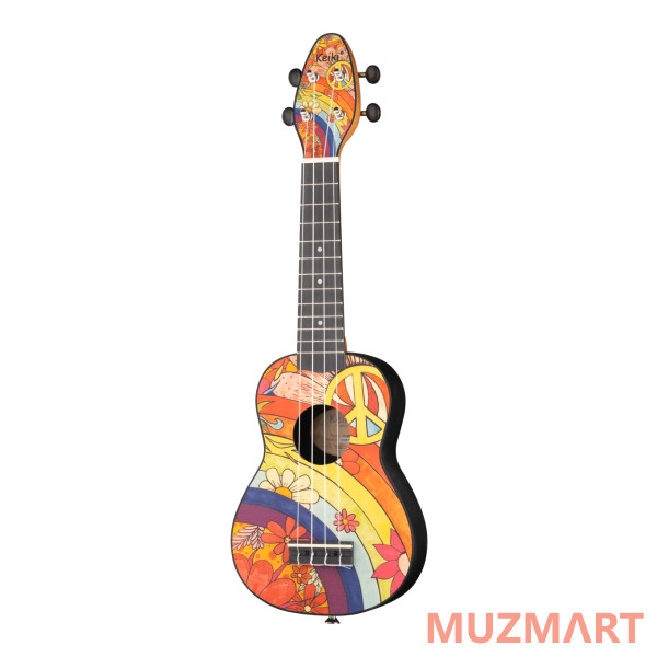 Ortega K2-68 Keiki Designer Series Укулеле сопрано, с чехлом и тюнером