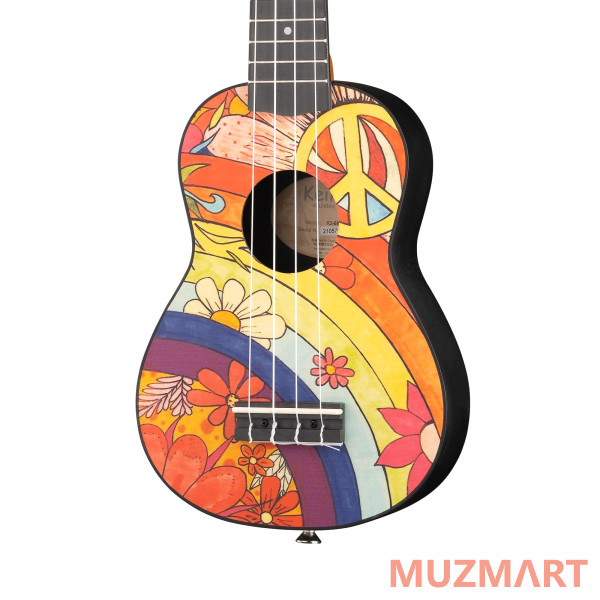 Ortega K2-68 Keiki Designer Series Укулеле сопрано, с чехлом и тюнером