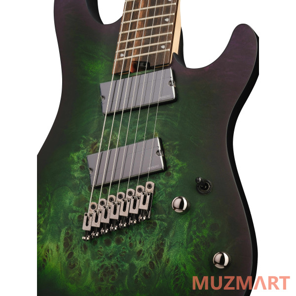 Cort KX507MS-SDG KX Series Электрогитара 7-струнная, мультимензурная