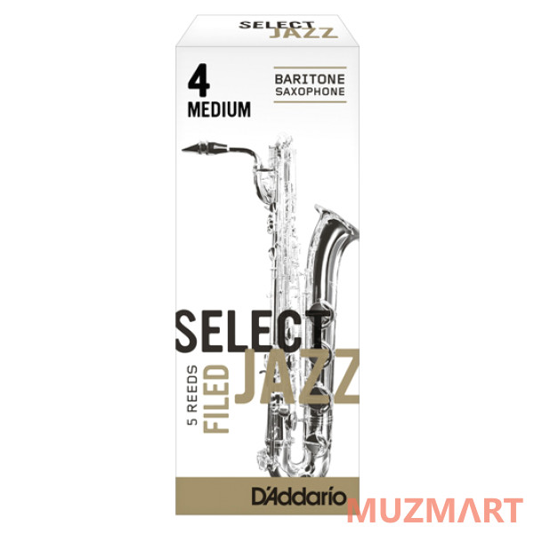 Rico RSF05BSX4M Select Jazz Filed Трости для саксофона баритон