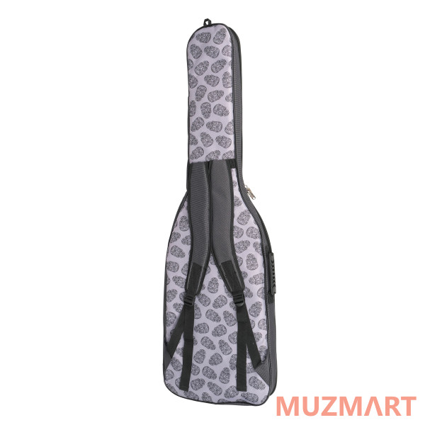 Mezzo MZ-ChGB-3skull2/grey Чехол для бас-гитары