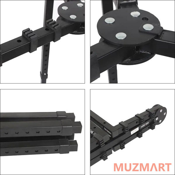 Ruvix KS-D1 * Универсальная стойка для пианино, синтезатора, DJ, клавиши, миди
