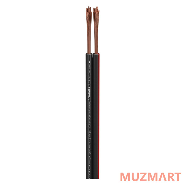 Sommer Cable 420-0075-SW SC-Nyfaz Кабель акустический плоский, 100м