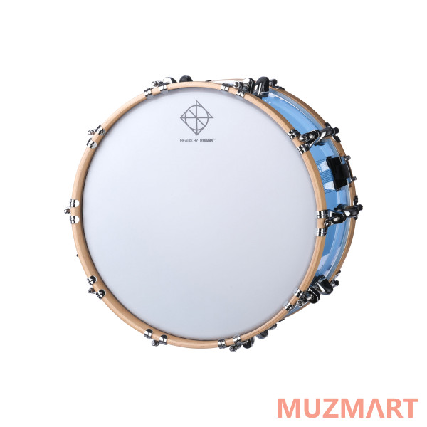 Dixon PDSCST654ACB Cornerstone See-Through Blue Малый барабан 6.5 x 14", акрил