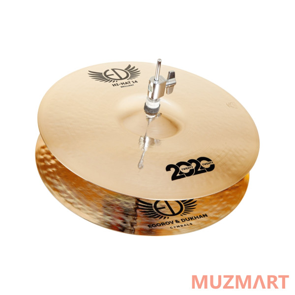 EDCymbals ED2020HH13BR 2020 Brilliant Hi-Hat Две тарелки 13"