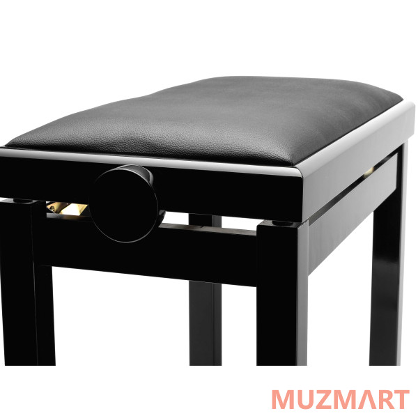 Lutner NK-01BG Банкетка с подъёмным механизмом, черная, глянцевая