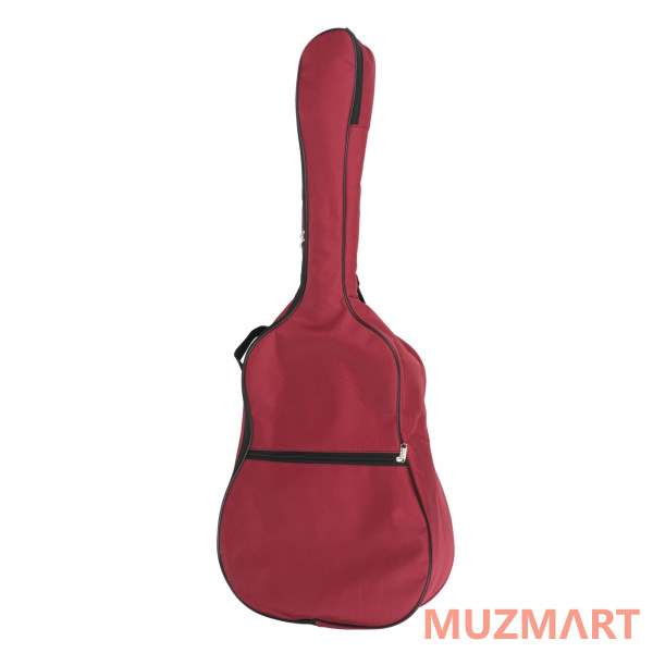 Mezzo MZ-ChGD-2/1bur Чехол для гитары дредноут, бордовый