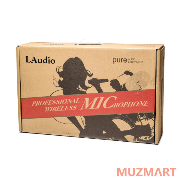 LAudio LS-Q6-4M Беспроводная микрофонная система, 4 ручных передатчика