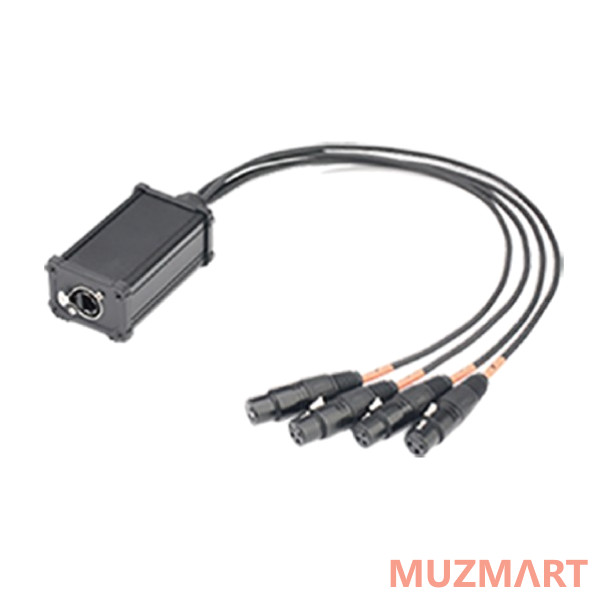 Soundking CXA032 DMX кабель, 4хXLR(3p)female - RJ-45