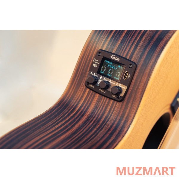 Guitto GGP-04 Звукосниматель для акустической гитары, резонансный