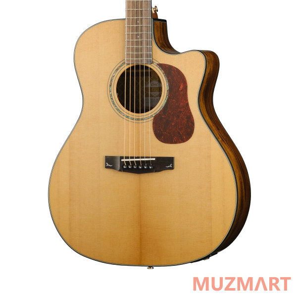 Cort Gold-A6-Bocote-WCASE-NAT Gold Series Электроакустическая гитара с чехлом