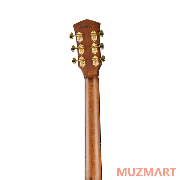 Cort Gold-A6-Bocote-WCASE-NAT Gold Series Электроакустическая гитара с чехлом