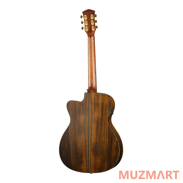 Cort Gold-OC6-Bocote-WCASE-NAT Gold Series Электроакустическая гитара с чехлом
