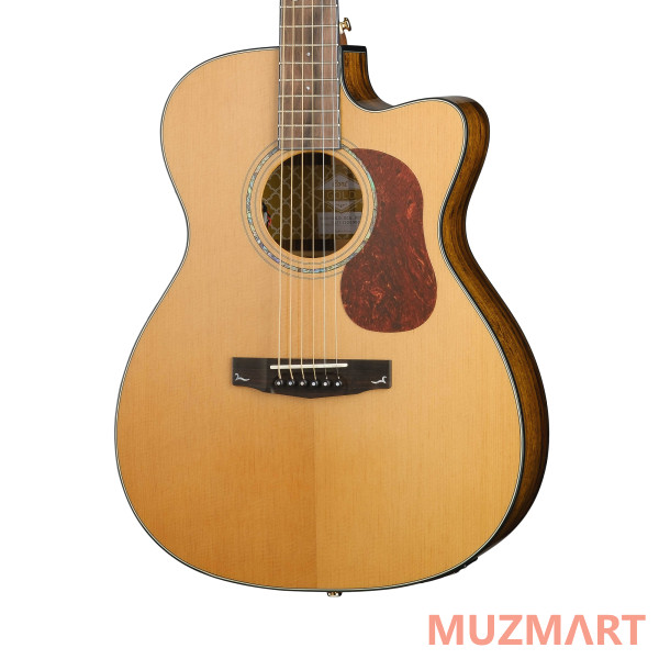 Cort Gold-OC6-Bocote-WCASE-NAT Gold Series Электроакустическая гитара с чехлом