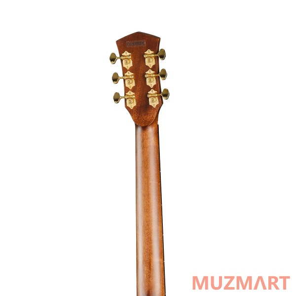 Cort Gold-OC6-Bocote-WCASE-NAT Gold Series Электроакустическая гитара с чехлом
