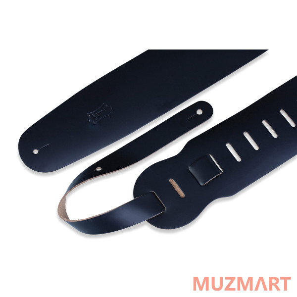 Levy's M4-BLK Classics Series Ремень для гитары, кожаный, черный