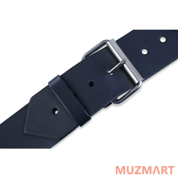 Levy's PM28-2B-BLK Rebel Series Ремень для гитары, кожаный, черный
