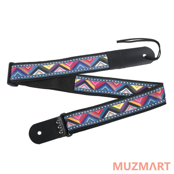 Mezzo MZ-RG-5et3 Ремень для гитары, этнос 3