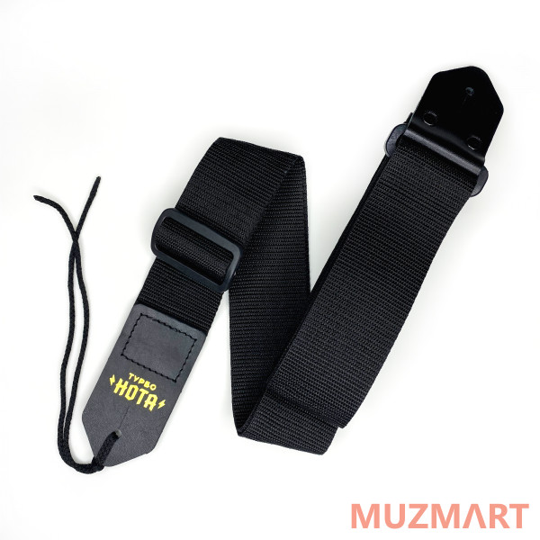 1221 TN5-020-BLK Ремень для гитары, нейлон, черный