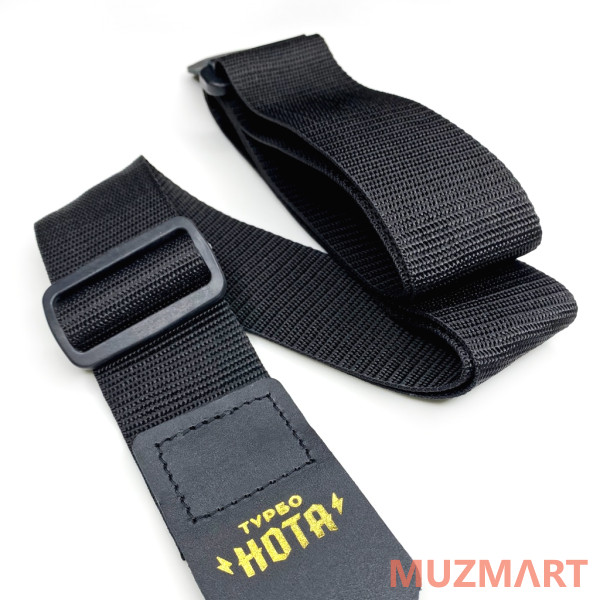 1221 TN5-020-BLK Ремень для гитары, нейлон, черный