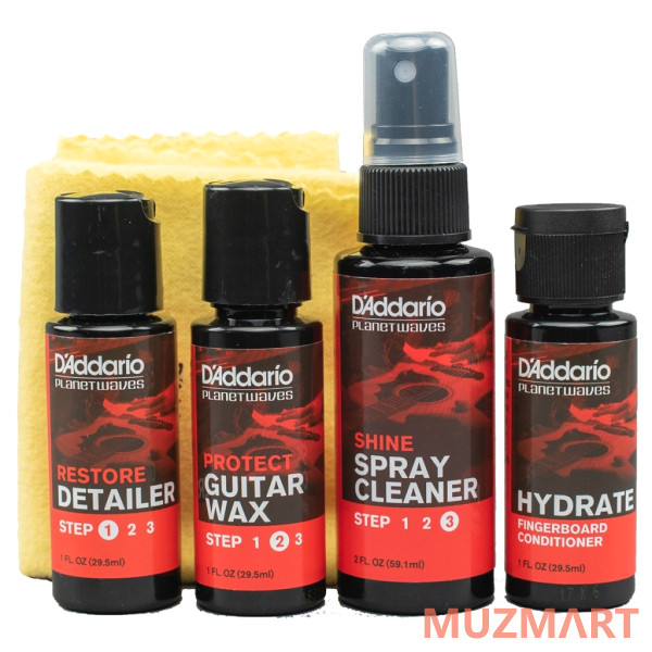Planet Waves PW-GCB-01 Набор средств для ухода за гитарой/укулеле