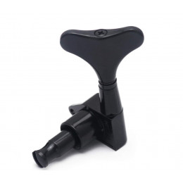 Metallor MHB-02-BK-4-in-line Колки для бас-гитары 4л, черные