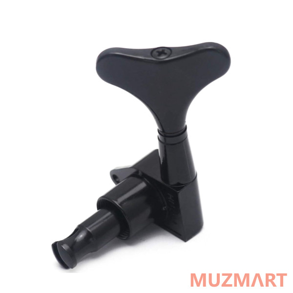 Metallor MHB-02-BK-4-in-line Колки для бас-гитары 4л, черные