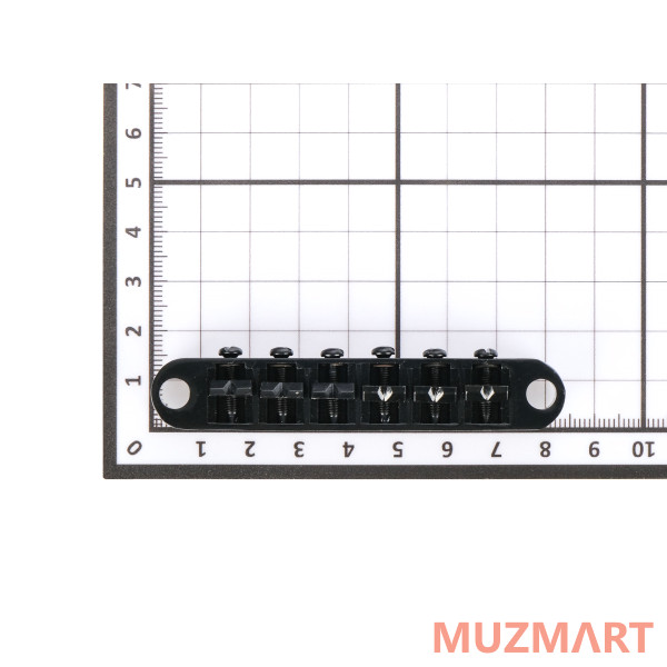 Metallor BM-02-BK Бридж Tune-O-Matic, черный