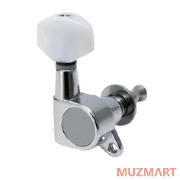 Metallor J-P7-CR-6-in-line Колки для гитары 6л, хром