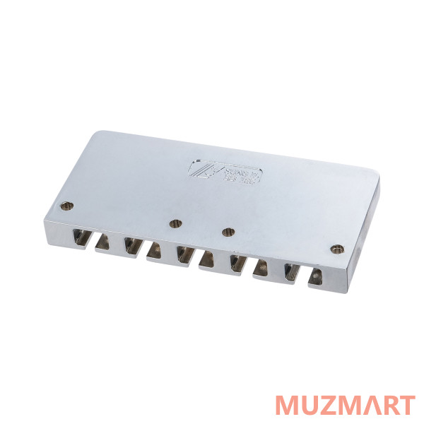 Metallor BB-185-CR Бридж (струнодержатель) для 5-струной бас-гитары, хром