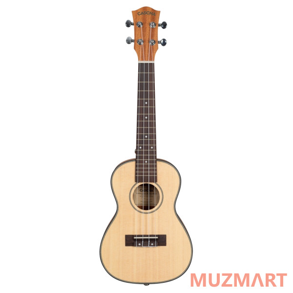 Cascha HH-2151L Spruce Series Укулеле концертная леворукая, с чехлом
