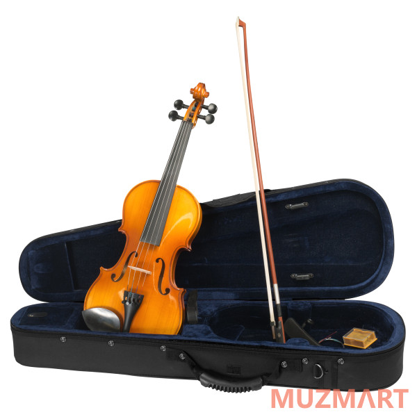 Cascha HH-2134 Скрипка 1/2, с футляром и аксессуарами
