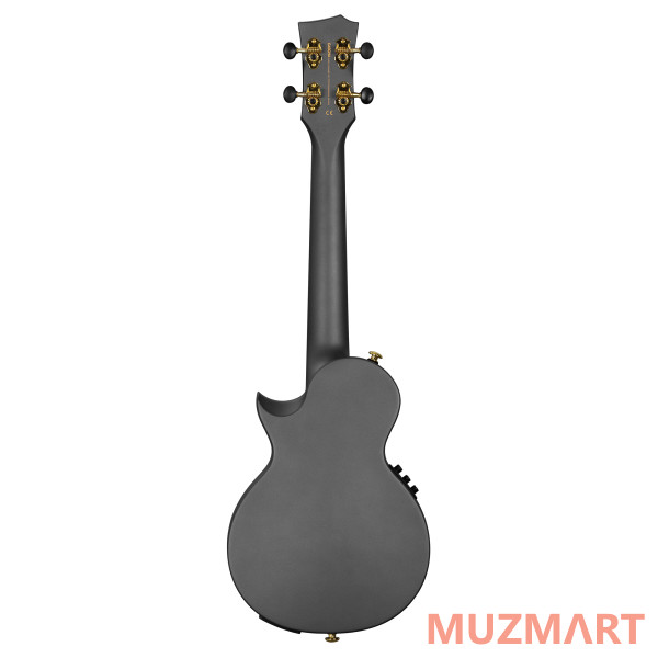 Cascha HH-2258E Carbon Fibre Укулеле концертная со звукоснимателем, углеволокно
