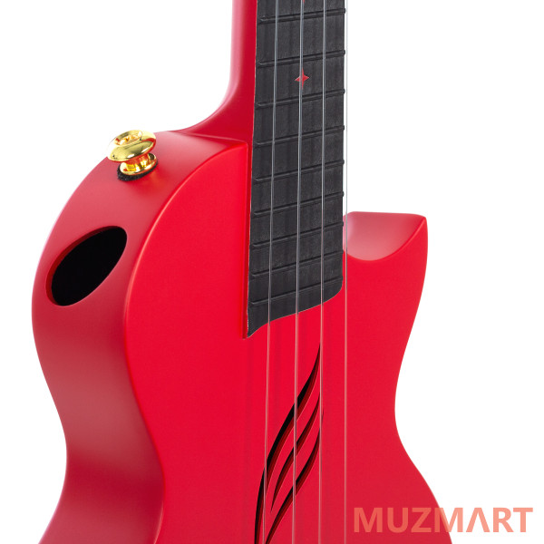Cascha HH-2280 Carbon Fibre Укулеле концертный, с чехлом, углеволокно