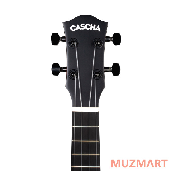 Cascha HH-2310 Acacia Series Укулеле концертная, с чехлом, цвет натуральный