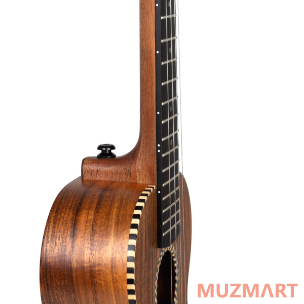 Cascha HH-2310 Acacia Series Укулеле концертная, с чехлом, цвет натуральный