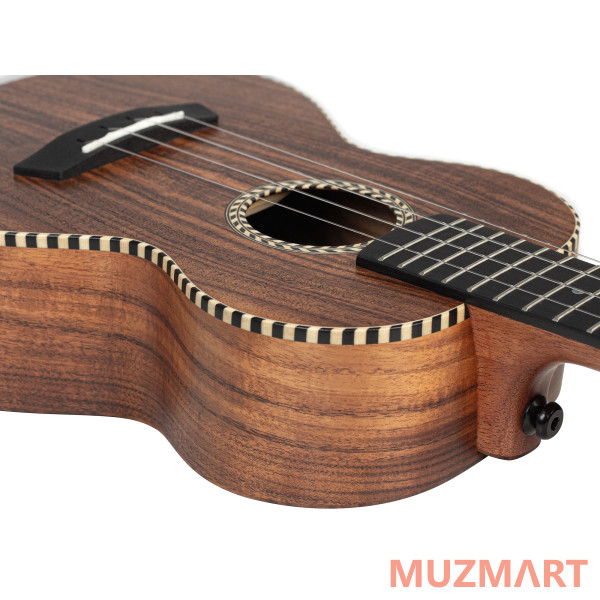Cascha HH-2310 Acacia Series Укулеле концертная, с чехлом, цвет натуральный