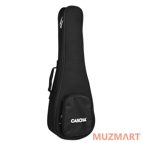Cascha HH-2310 Acacia Series Укулеле концертная, с чехлом, цвет натуральный